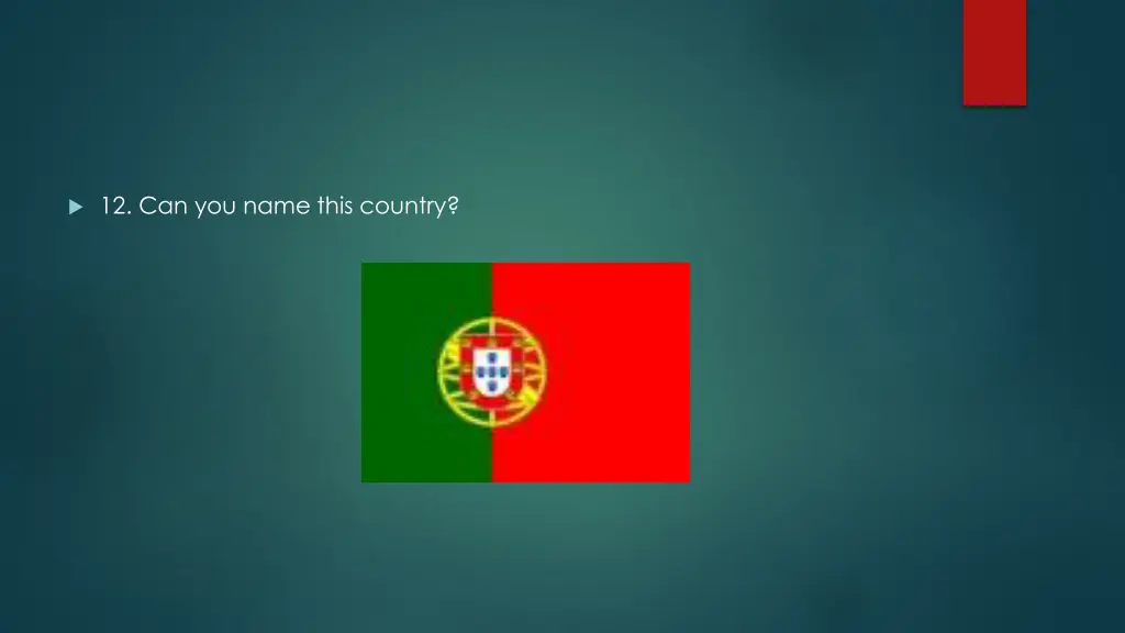 12 can you name this country