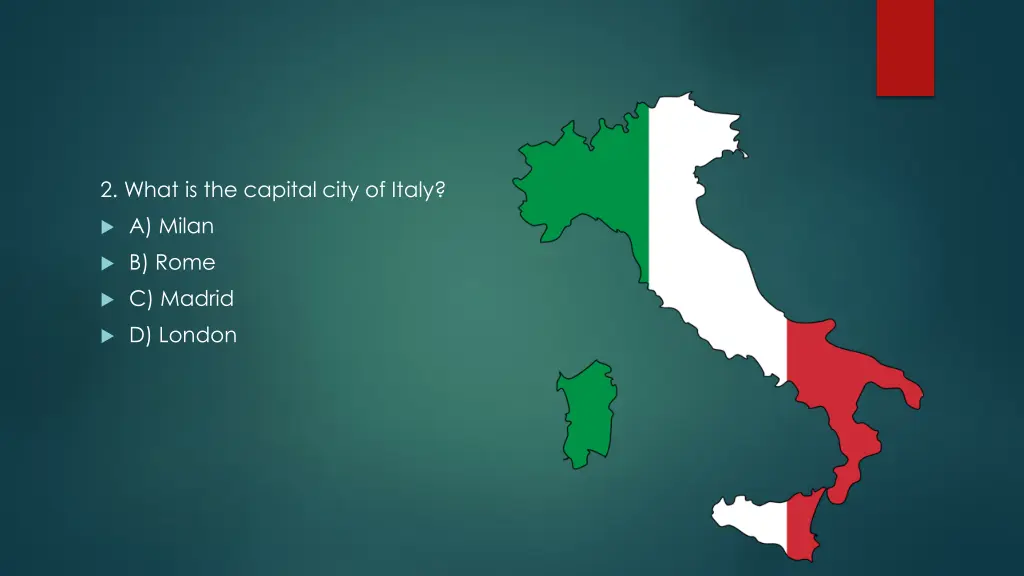 2 what is the capital city of italy