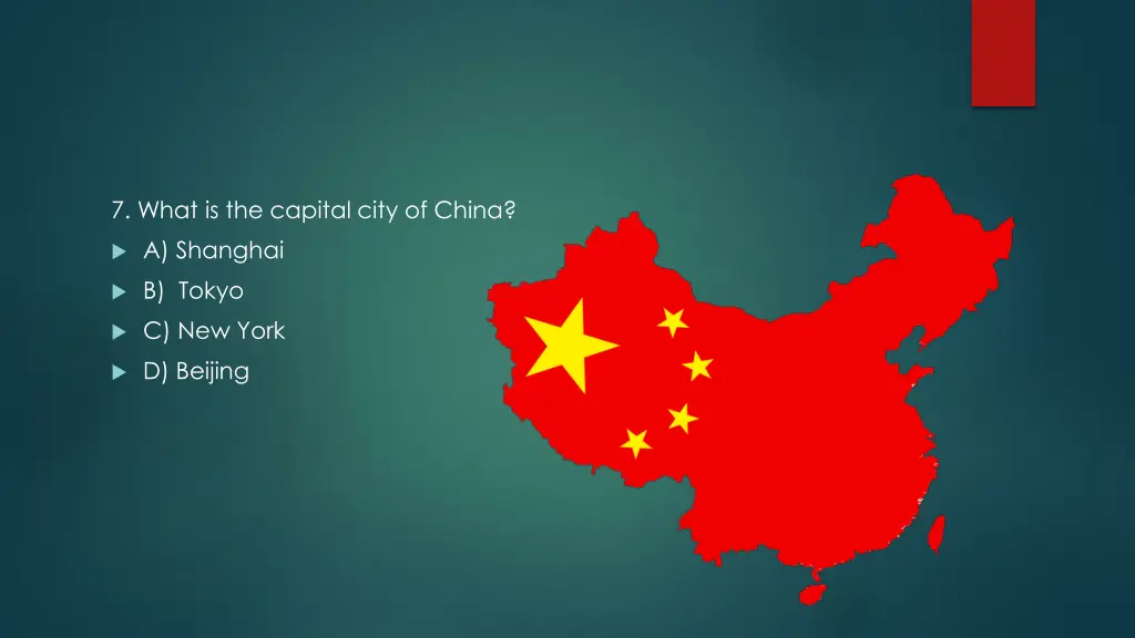 7 what is the capital city of china