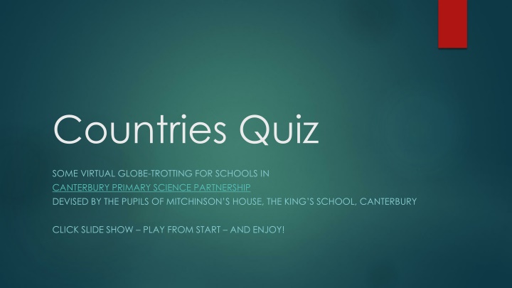 countries quiz