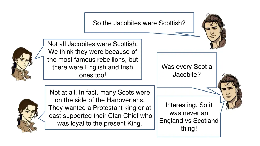 so the jacobites were scottish