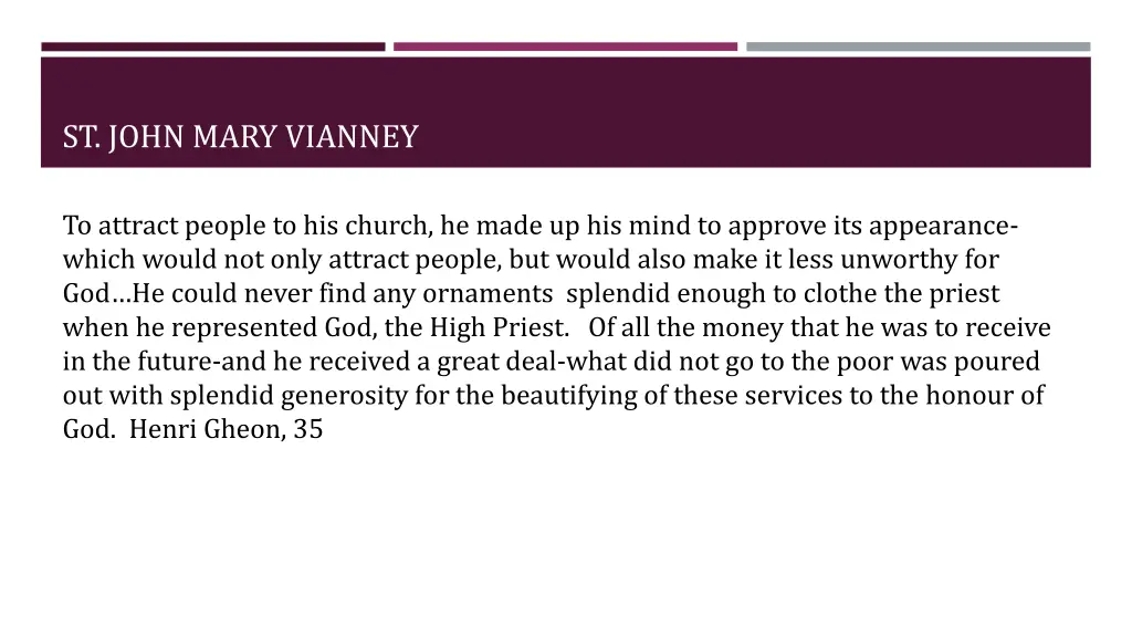 st john mary vianney