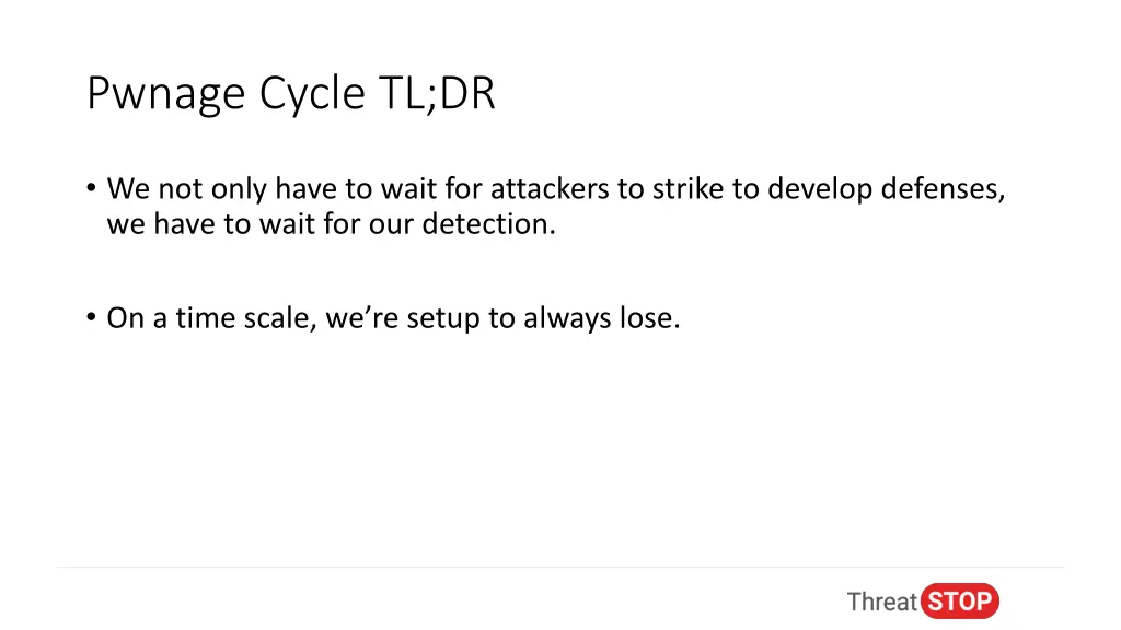 pwnage cycle tl dr