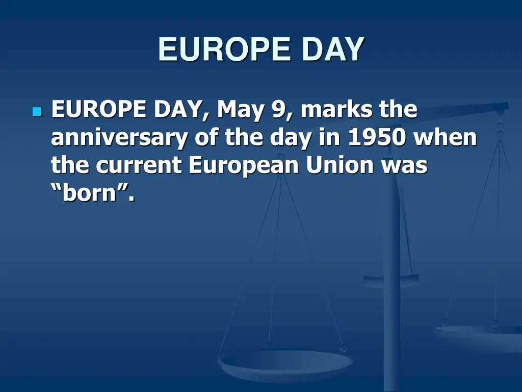 europe day