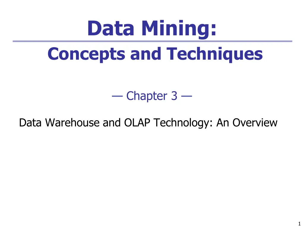 data mining concepts and techniques