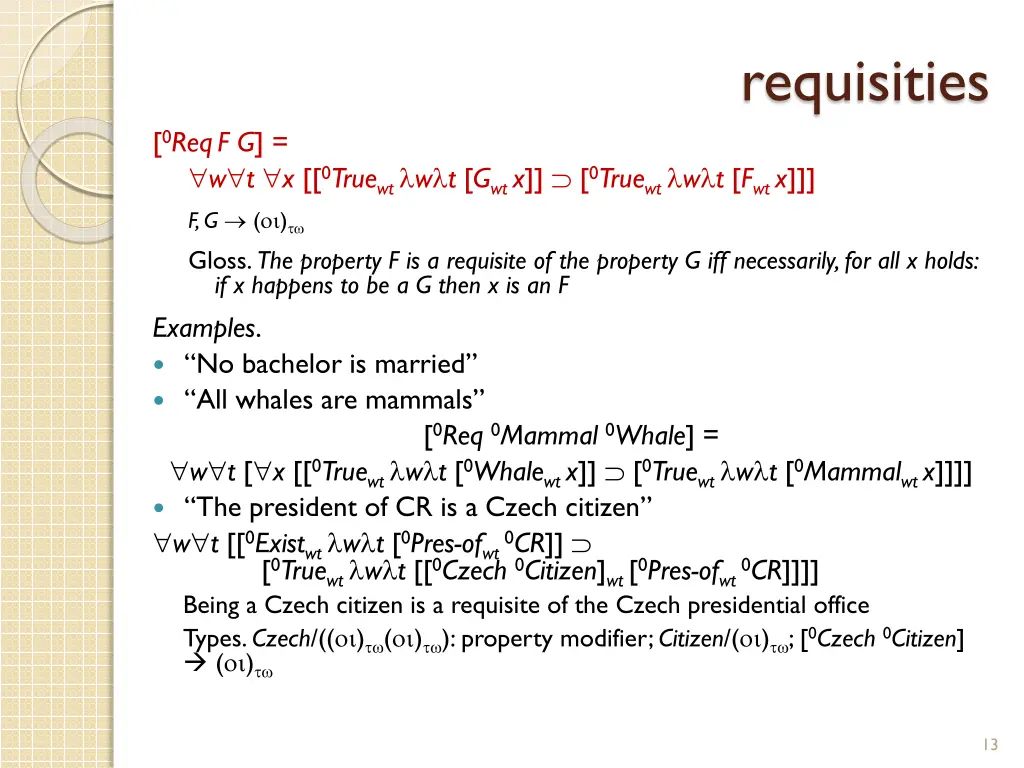 requisities