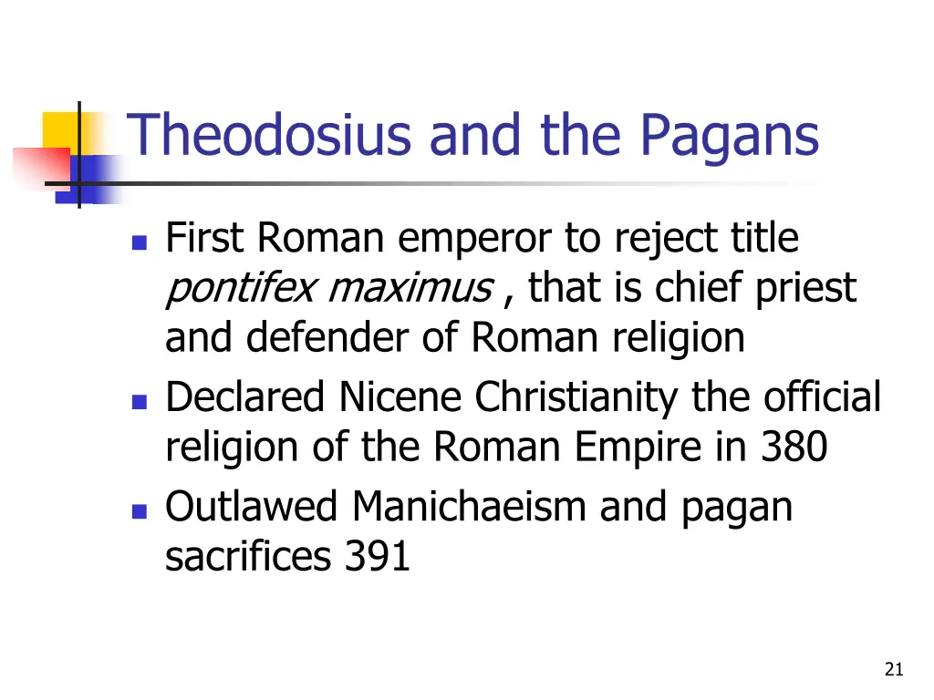 theodosius and the pagans