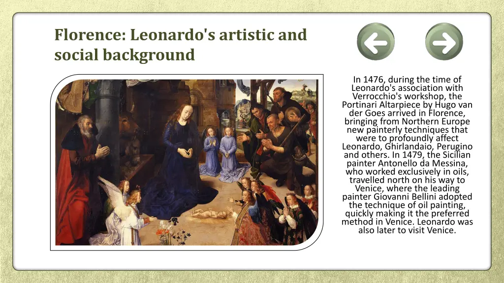 florence leonardo s artistic and social background 2