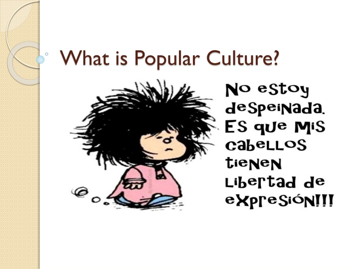 what is popular culture