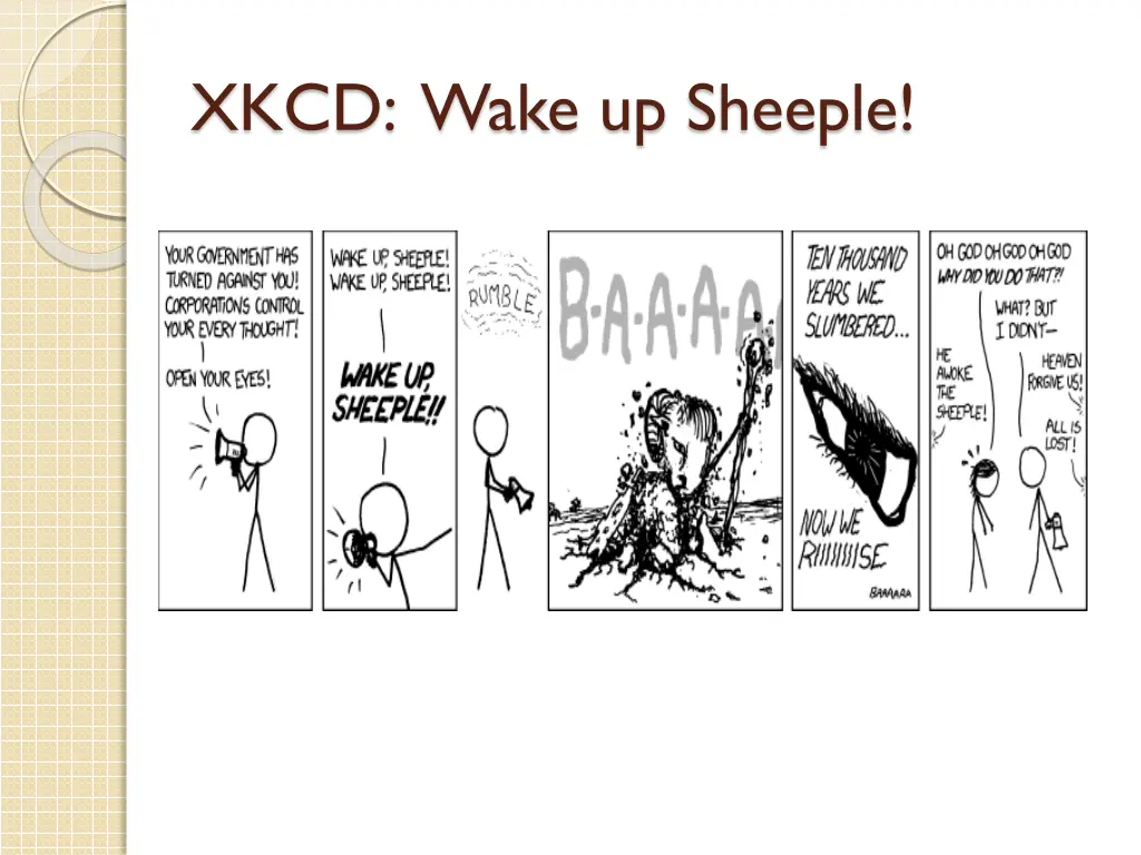 xkcd wake up sheeple