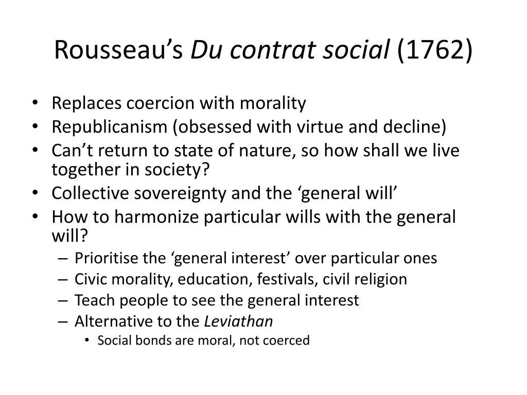 rousseau s du contrat social 1762