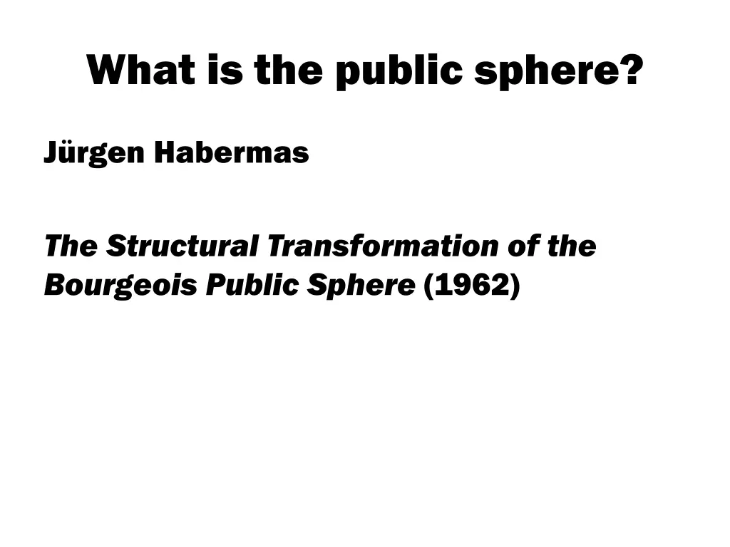 what is the public sphere