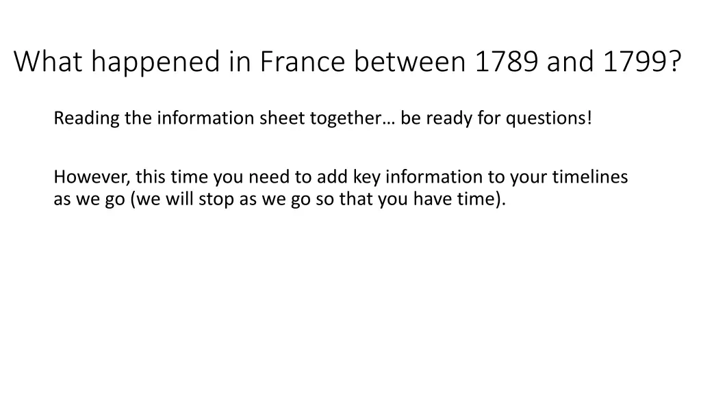 what happened in france between 1789 and 1799