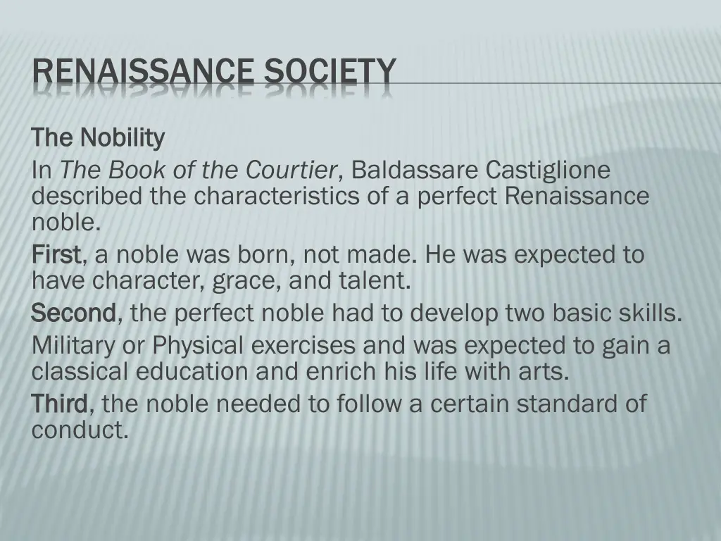 renaissance society 1