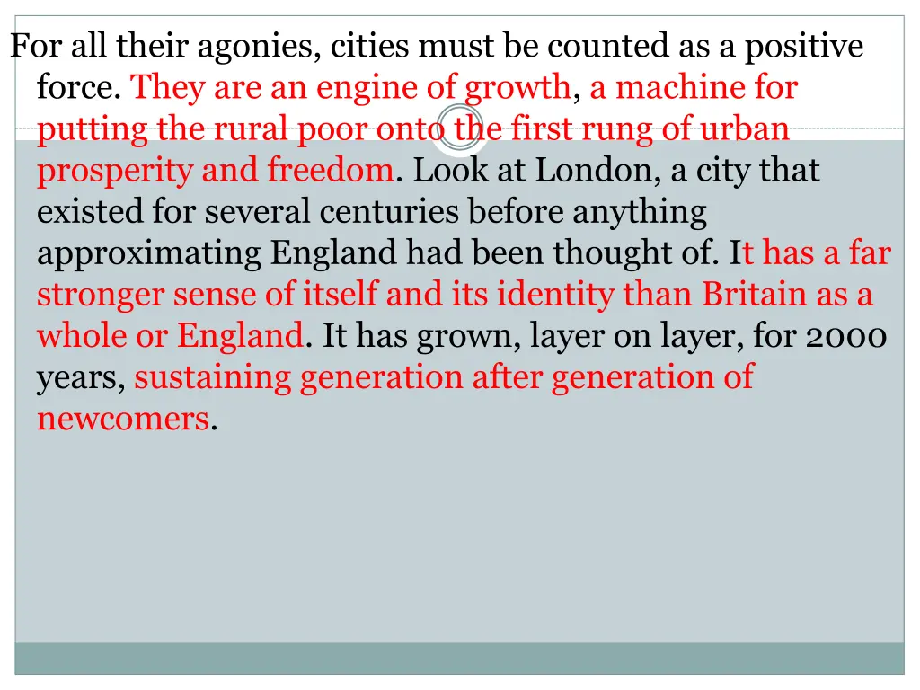 for all their agonies cities must be counted