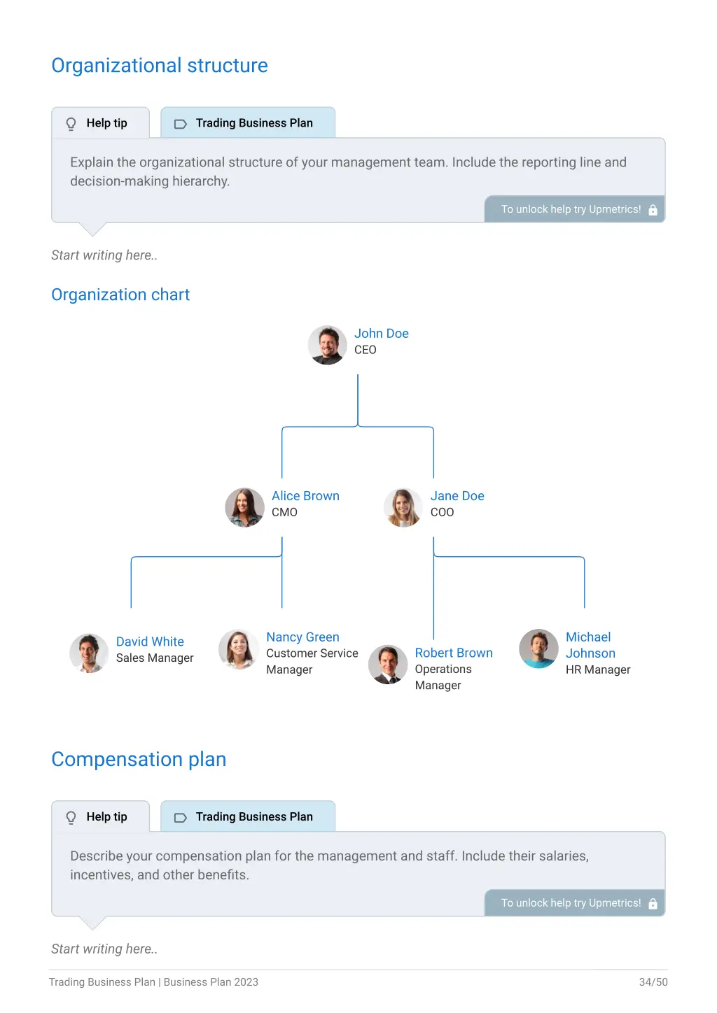 organizational structure