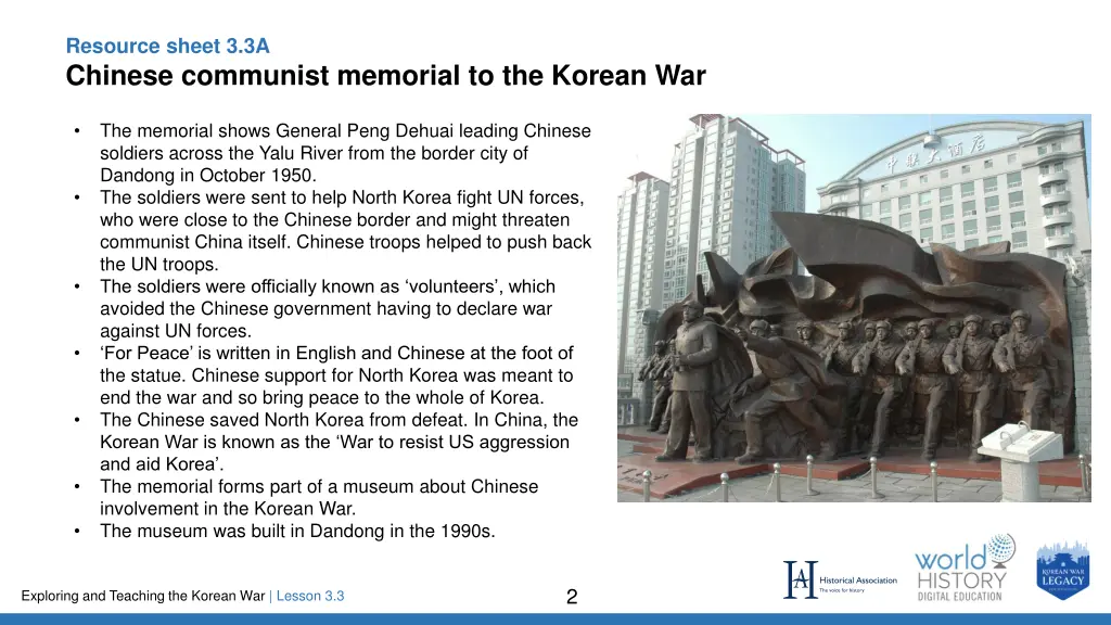 resource sheet 3 3a chinese communist memorial