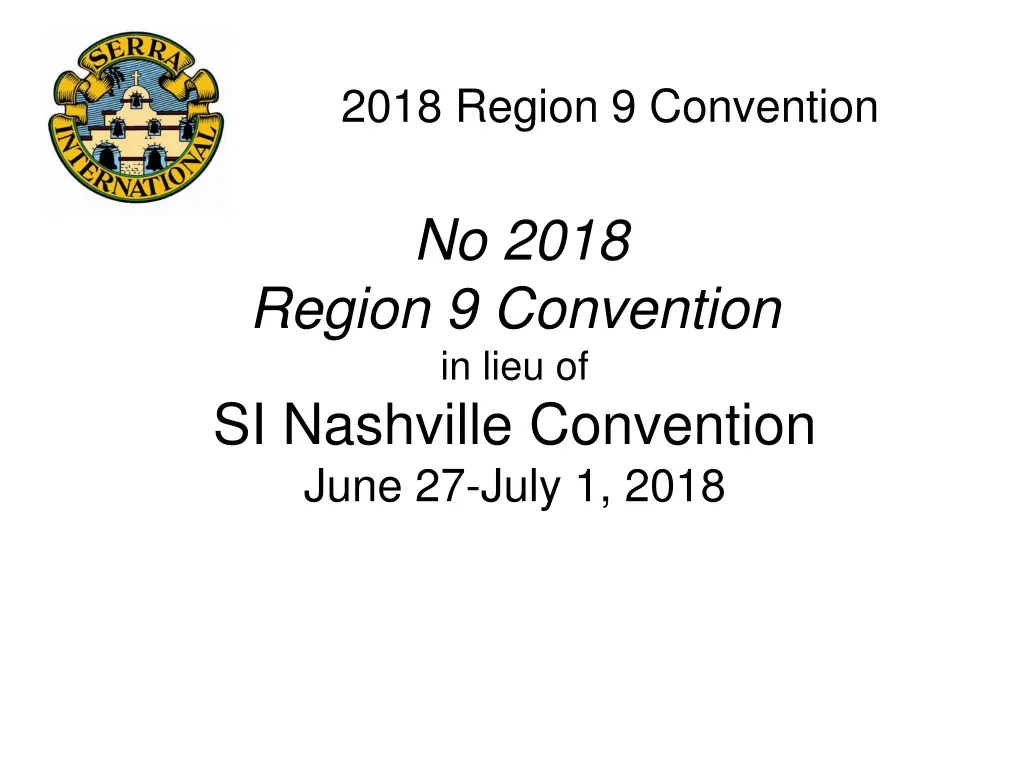 2018 region 9 convention