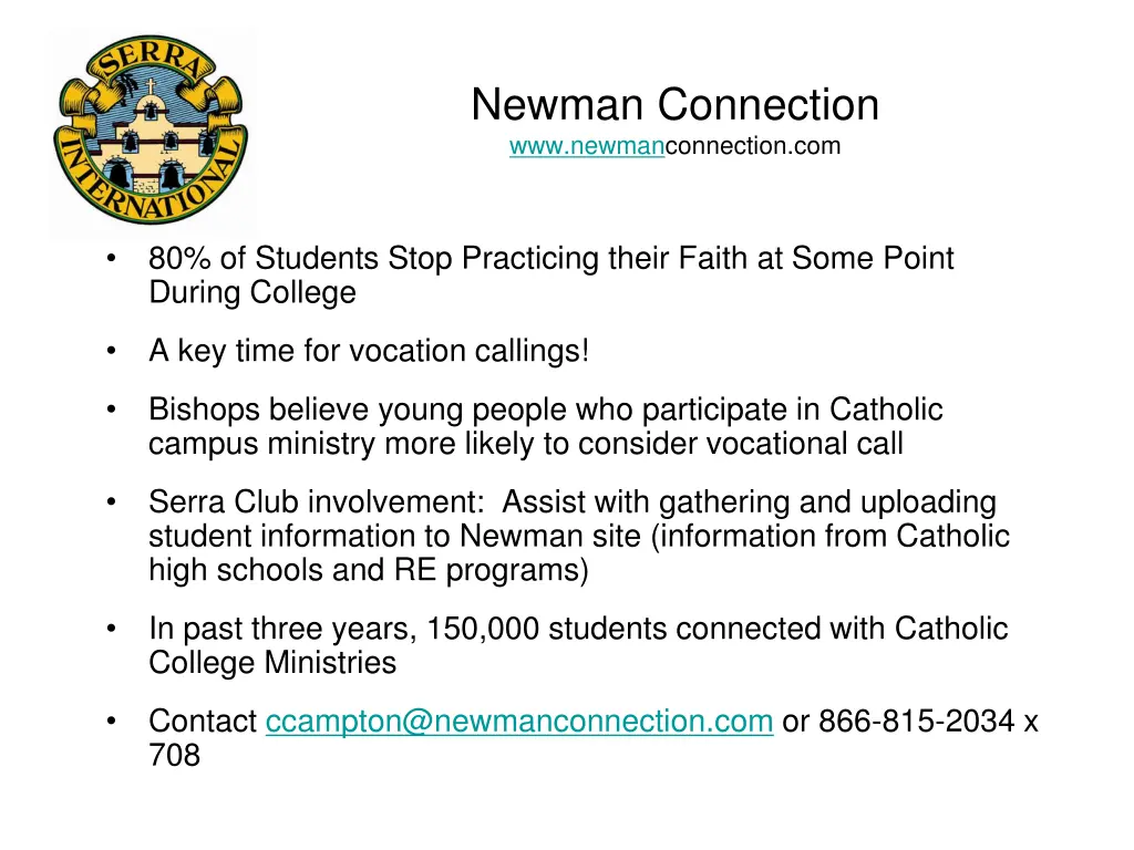 newman connection www newmanconnection com