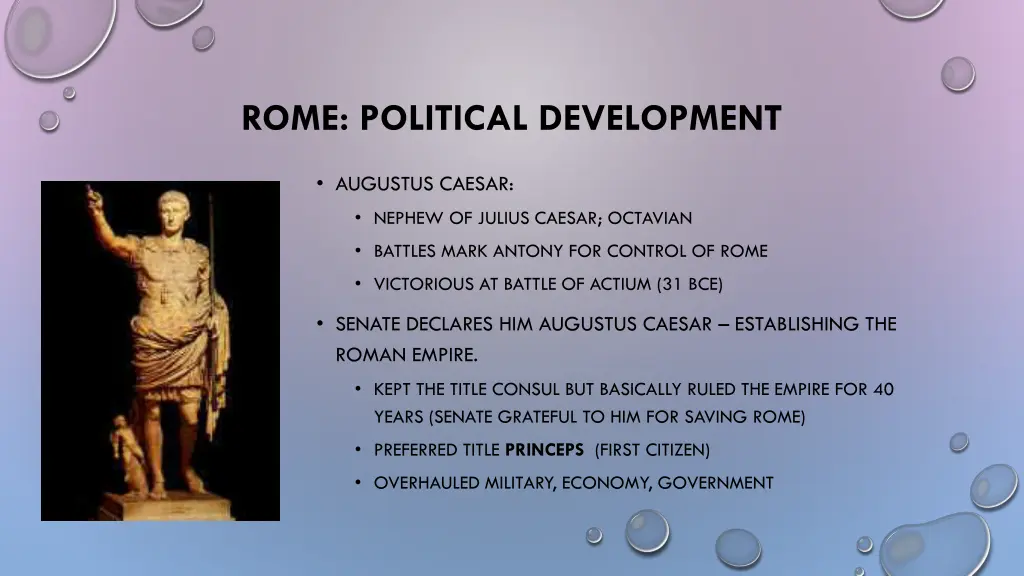 rome political development 3