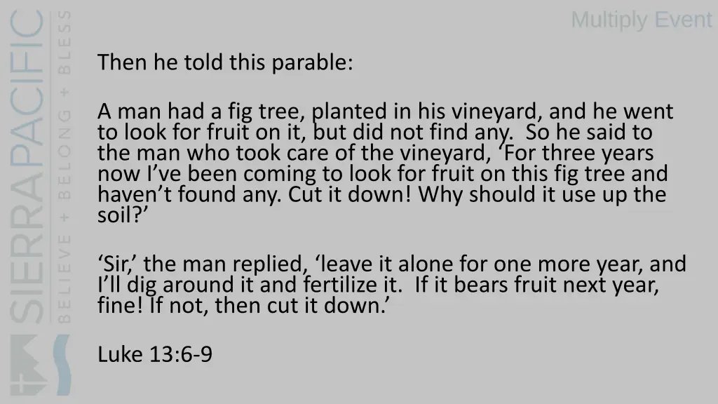 then he told this parable 1