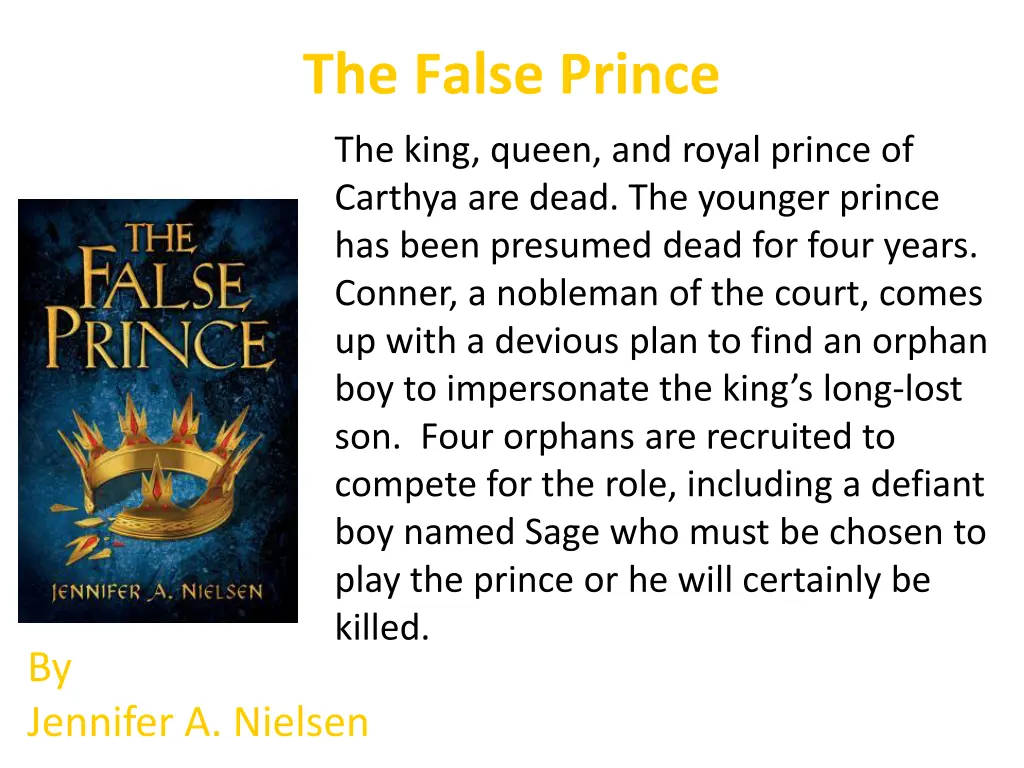 the false prince