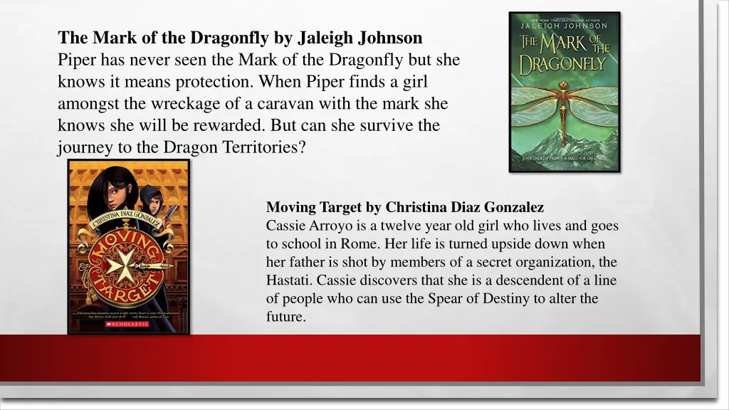 the mark of the dragonfly by jaleigh johnson