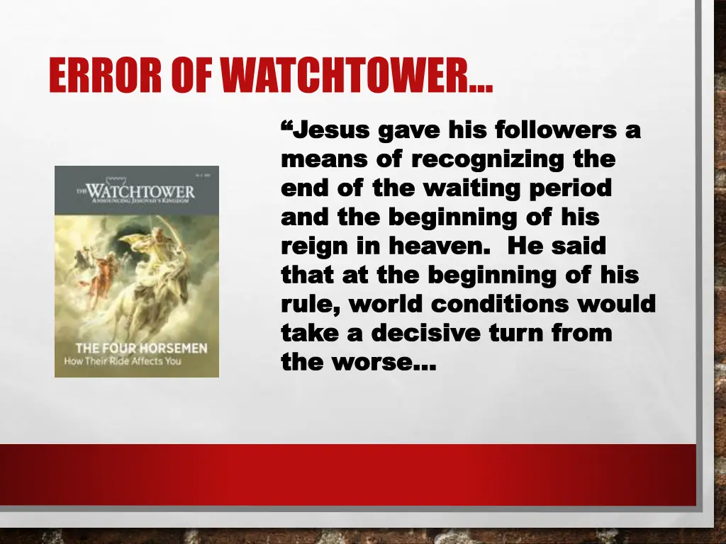 error of watchtower 3