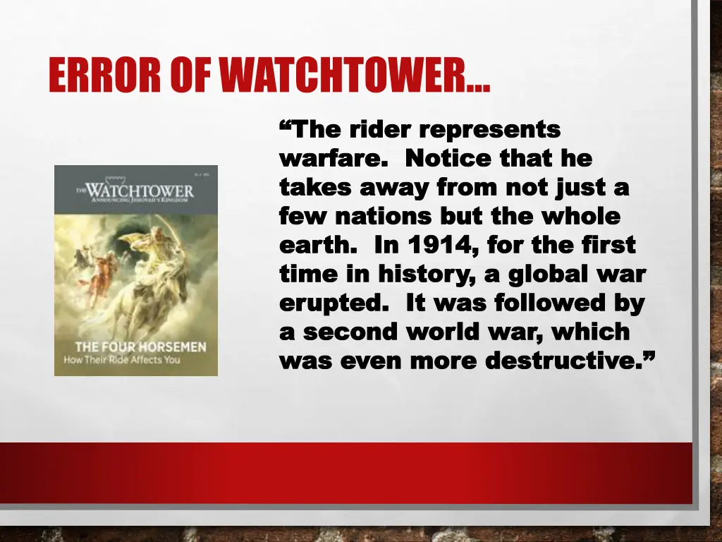 error of watchtower 5