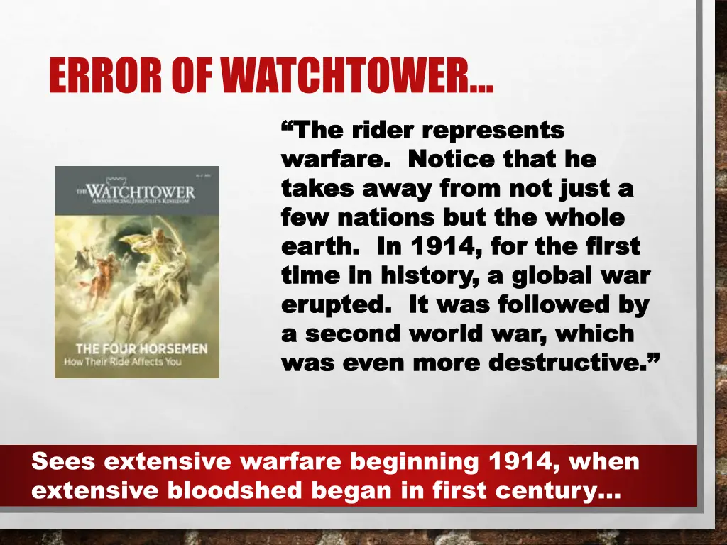 error of watchtower 6