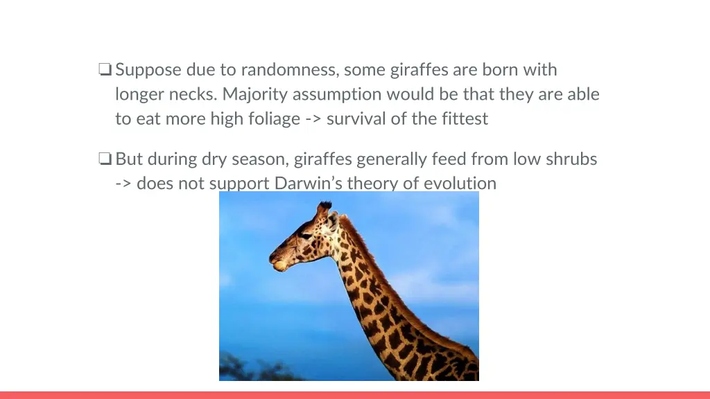 suppose due to randomness some giraffes are born