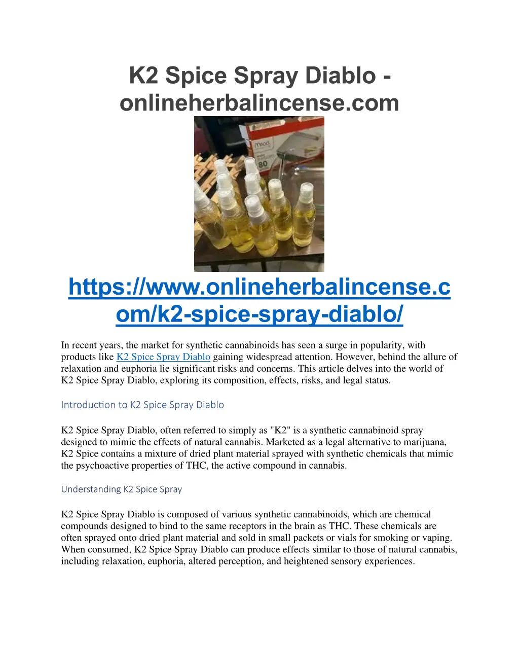 k2 spice spray diablo onlineherbalincense com