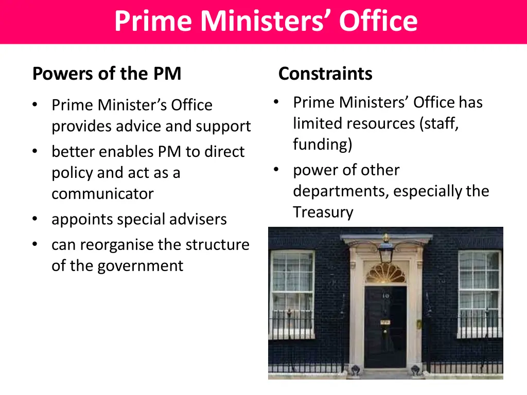 prime ministers office