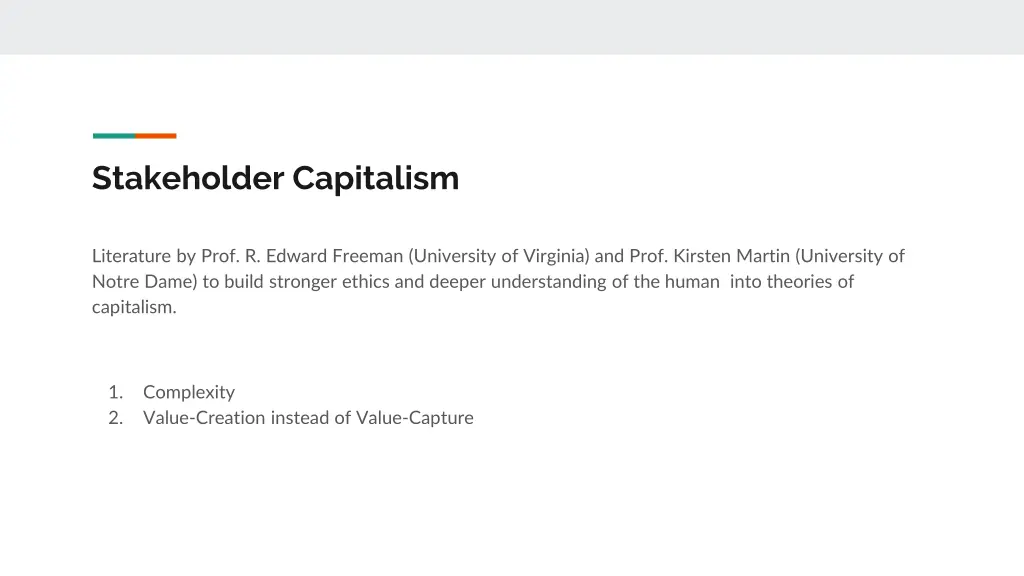 stakeholder capitalism