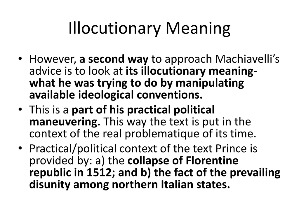 illocutionary meaning