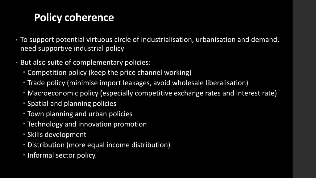 policy coherence