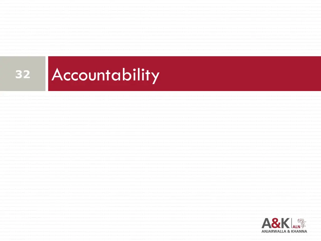 accountability