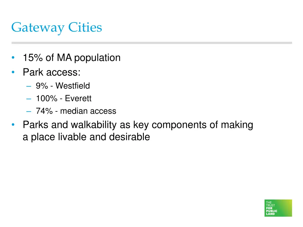 gateway cities