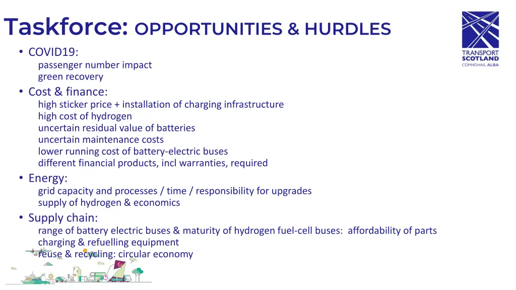 taskforce opportunities hurdles covid19 passenger