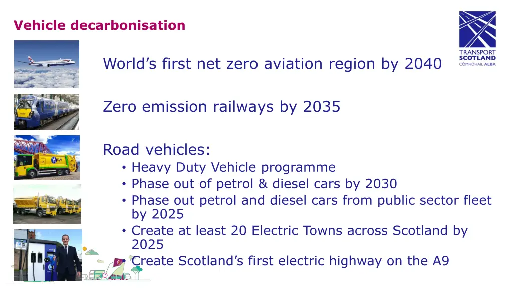 vehicle decarbonisation