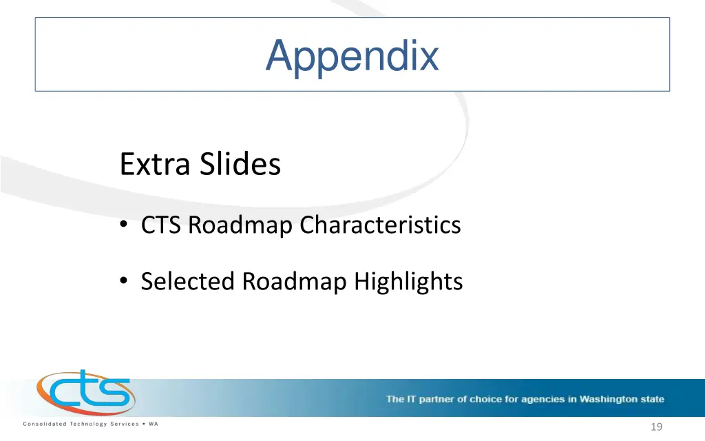 appendix