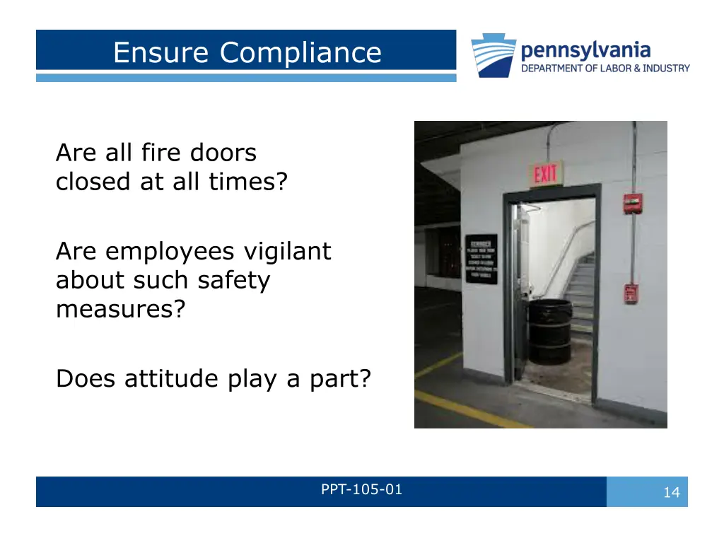 ensure compliance 1