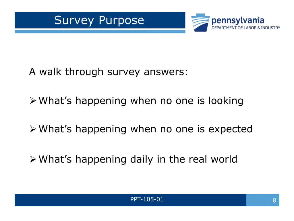 survey purpose 3