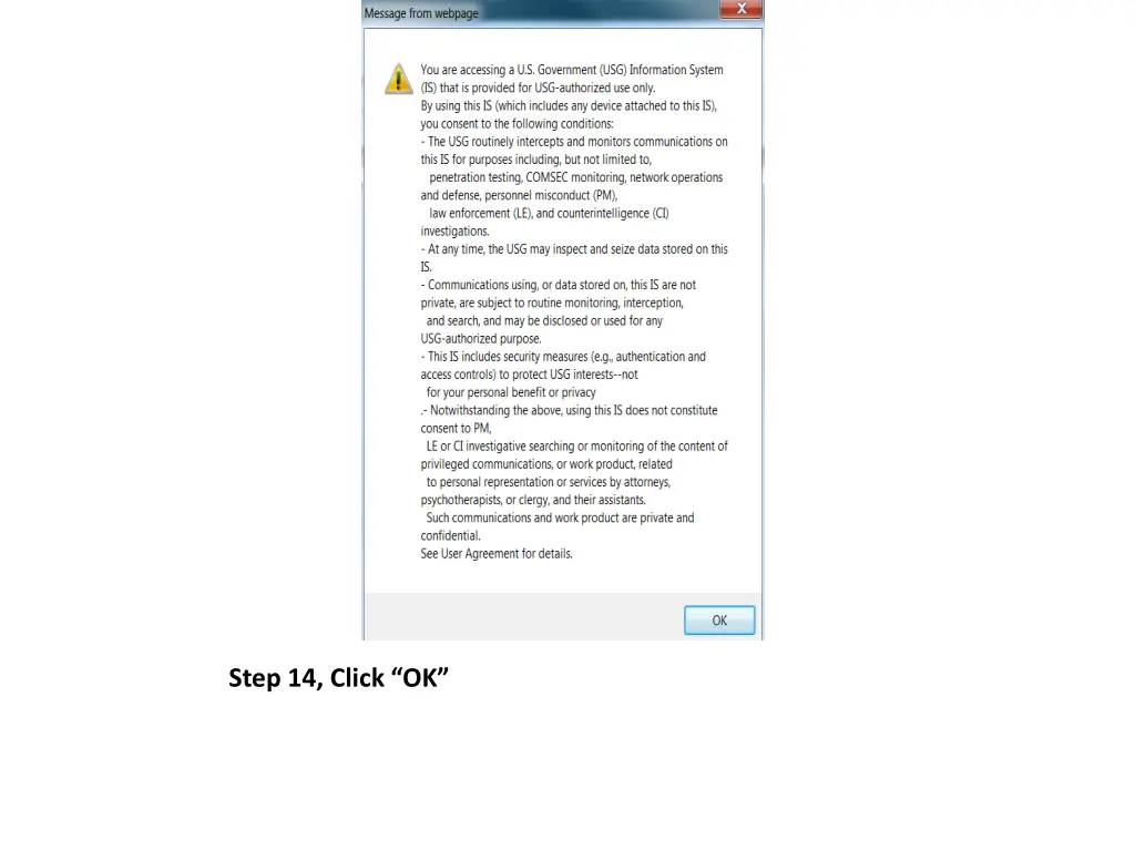 step 14 click ok