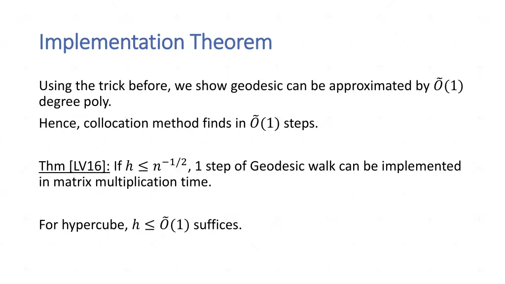 implementation theorem implementation theorem