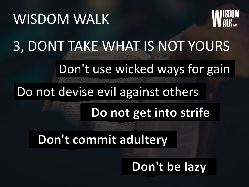 wisdom walk 15