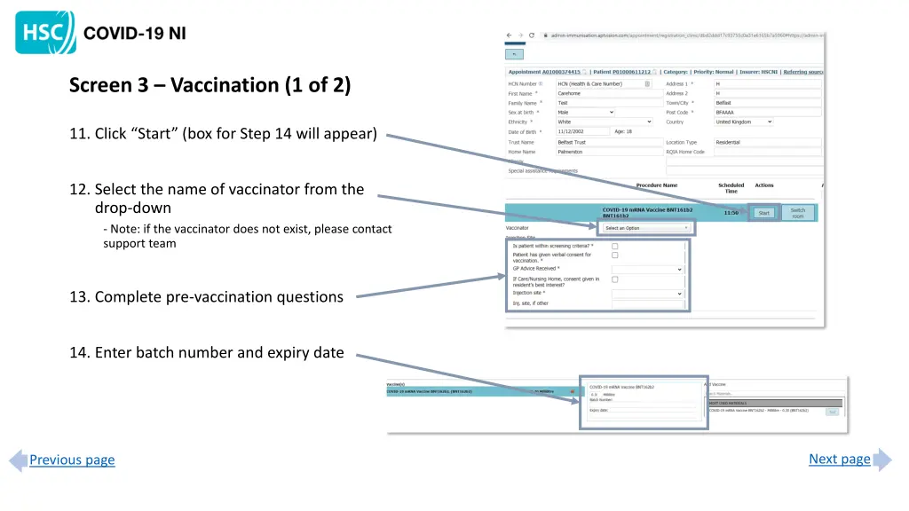 screen 3 vaccination 1 of 2