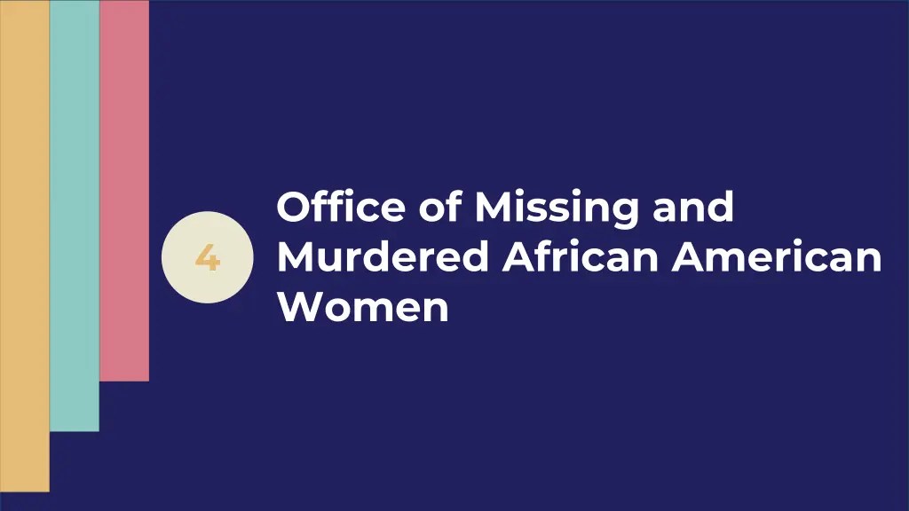 office of missing and murdered african american