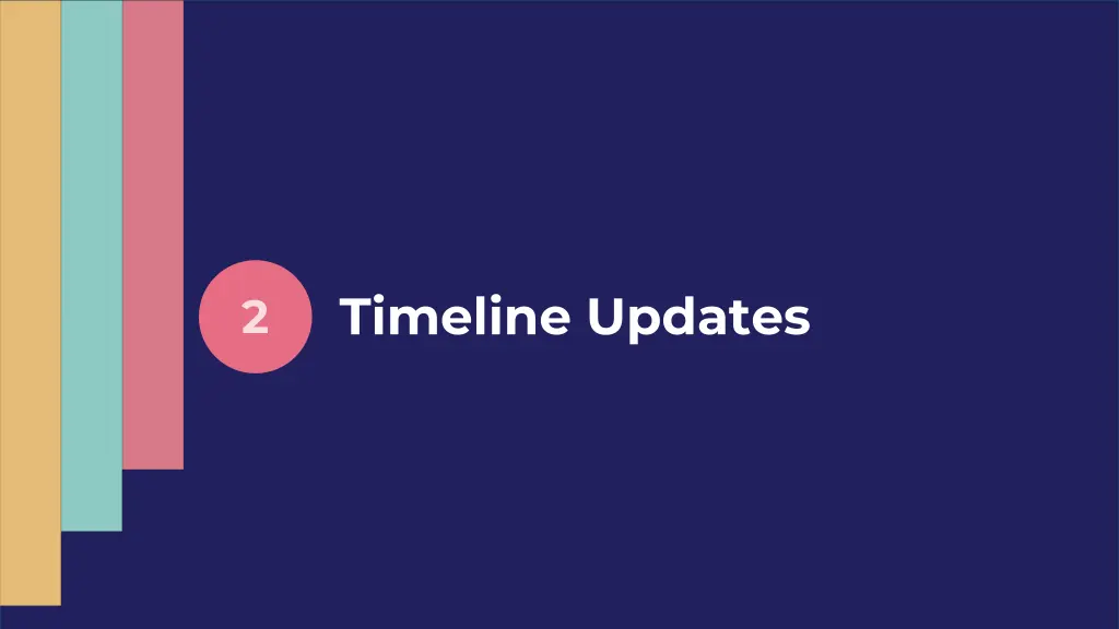 timeline updates