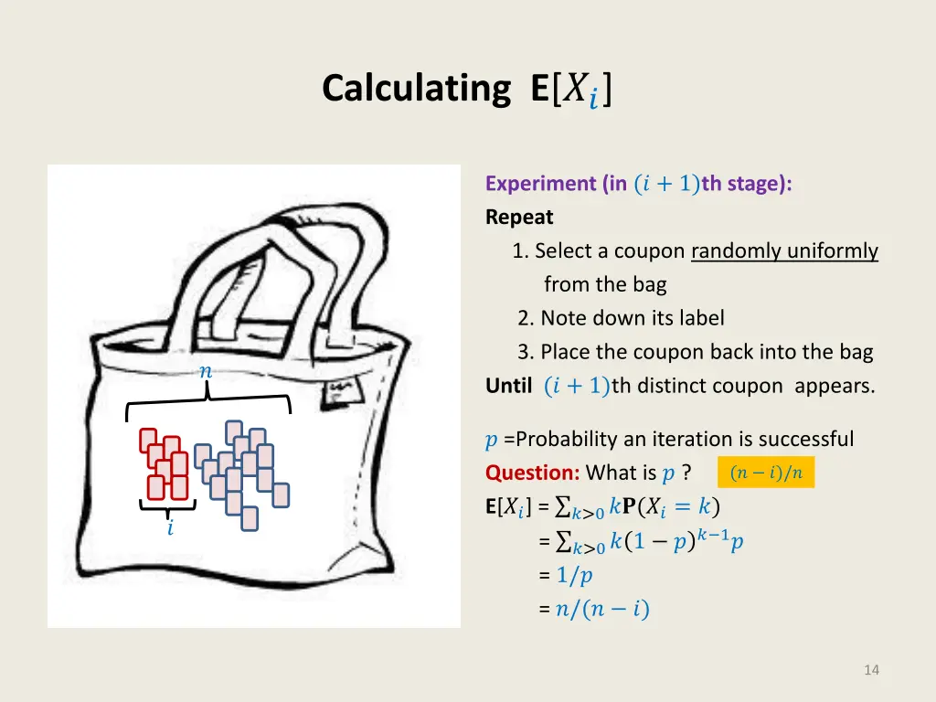 calculating e 1